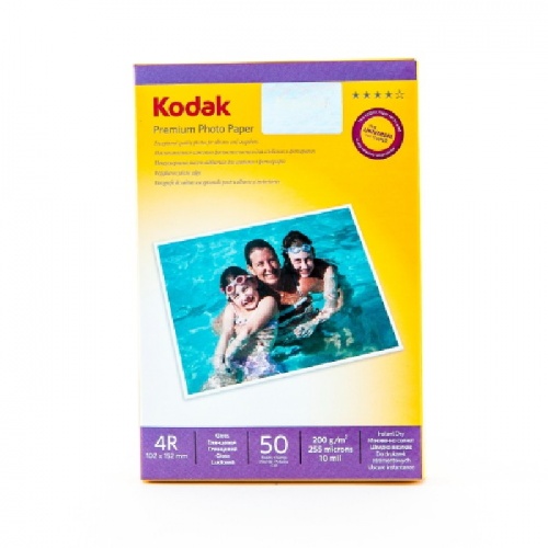 10*15 200 г/м  50л глянцевая Kodak